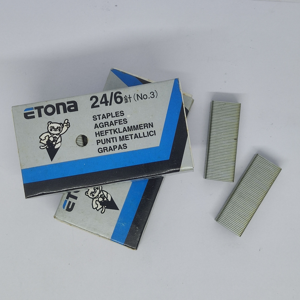 

EX SISA GUDANG Isi Staples stapler ETONA 24/6 NO 3