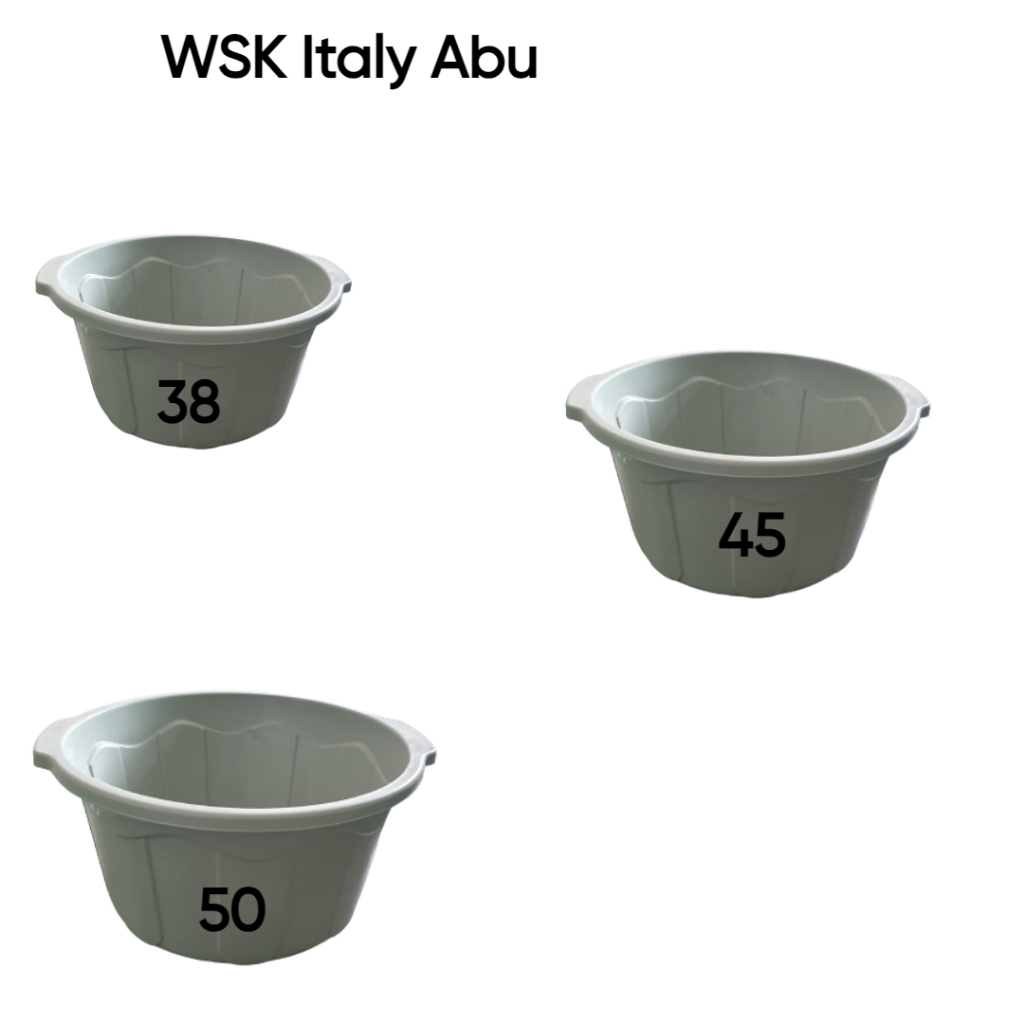 WSK Italy/ Baskom Plastik Besar/ Bak Plastik Besar