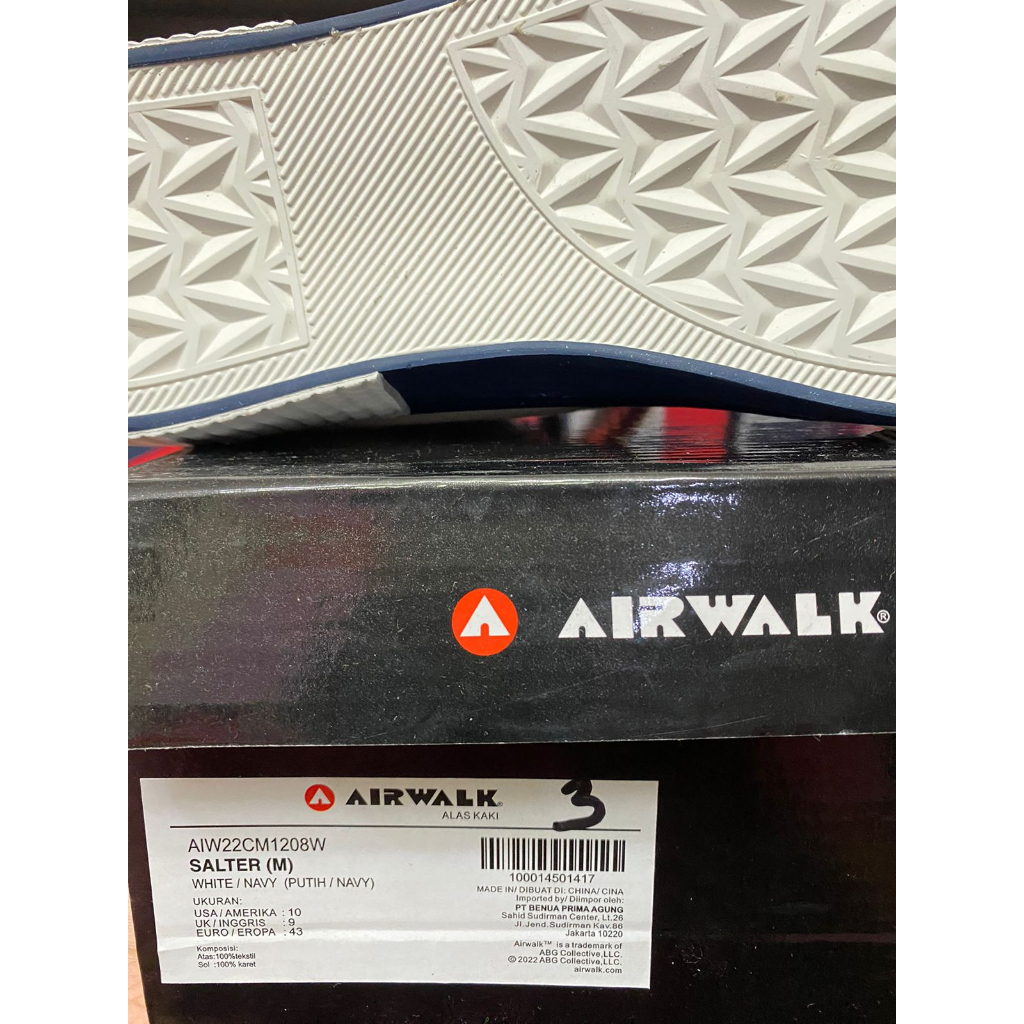 Airwalk Salter White/Navy Men's Shoes Original