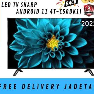 SHARP 4T-C50DK1I / 50DK1I SHARP LED TV 4K ANDROID + BRACKET