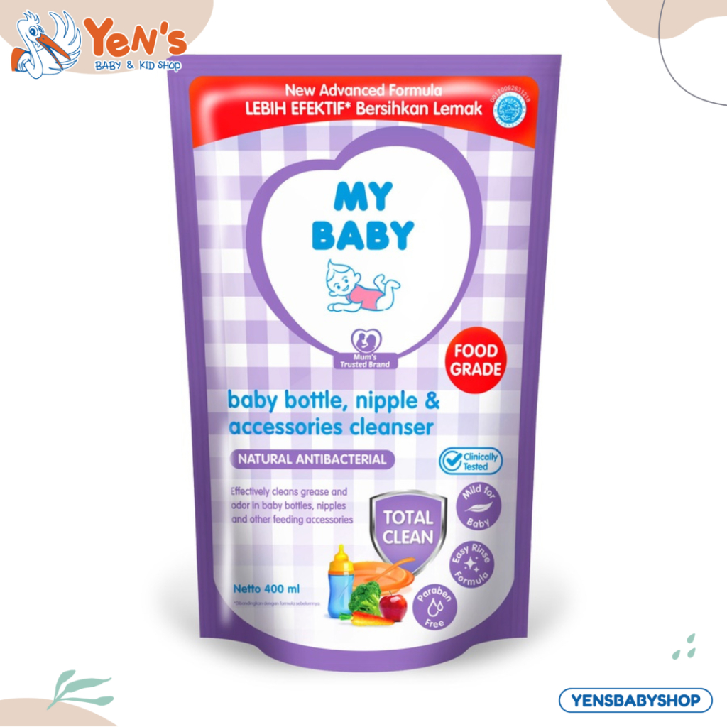 MY BABY  Nipple &amp; Baby Accessories Cleanser Refill 400ML/800ML