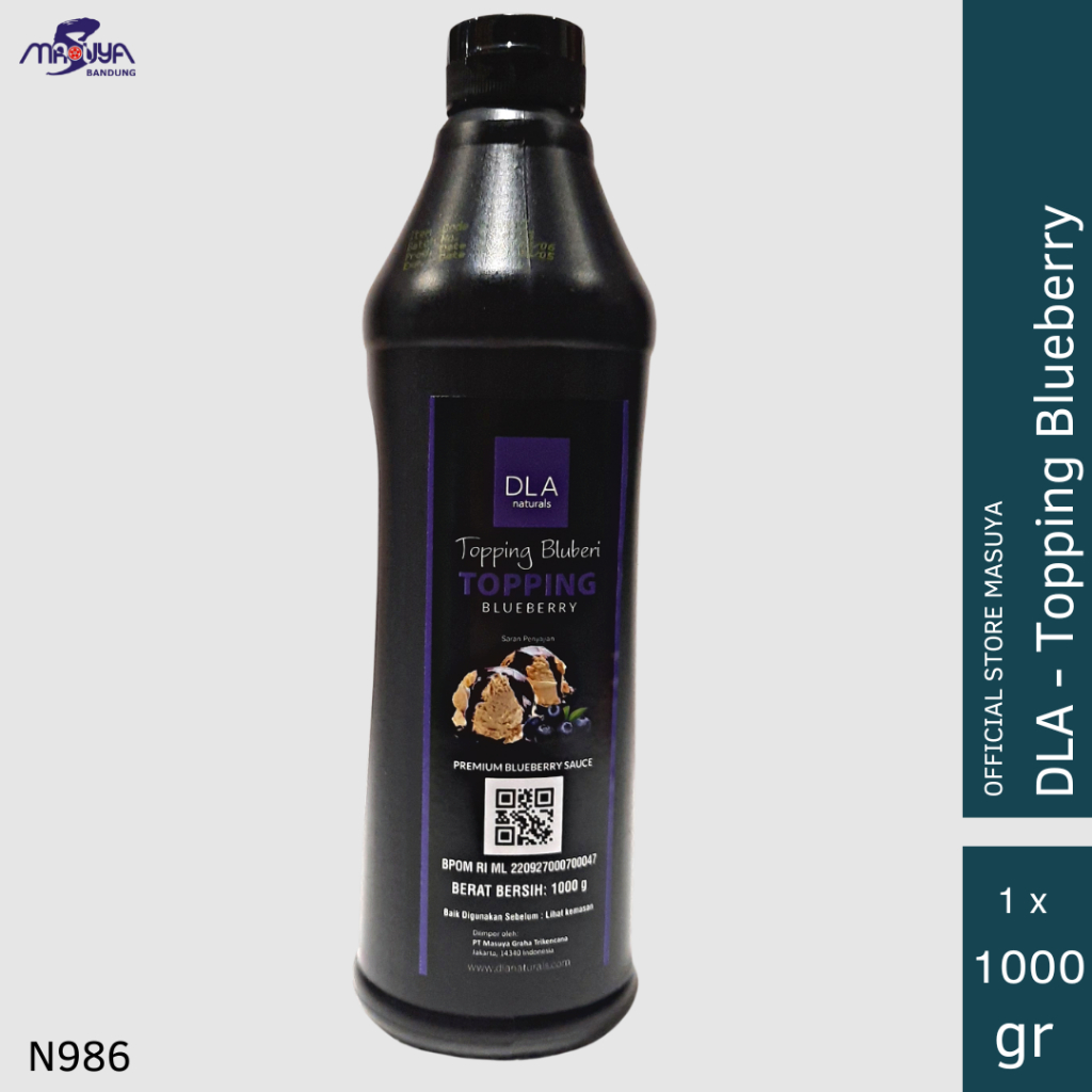 

DLA Premium Topping Blueberry | Topping Dessert Blueberry 1kg