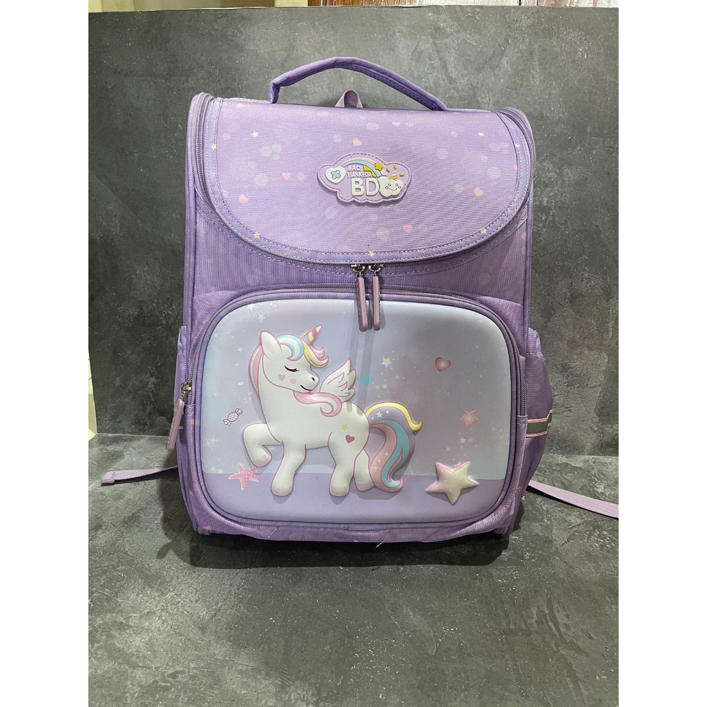 TAS RANSEL ANAK SEKOLAH SD MODEL TABUNG COWOK CEWEK