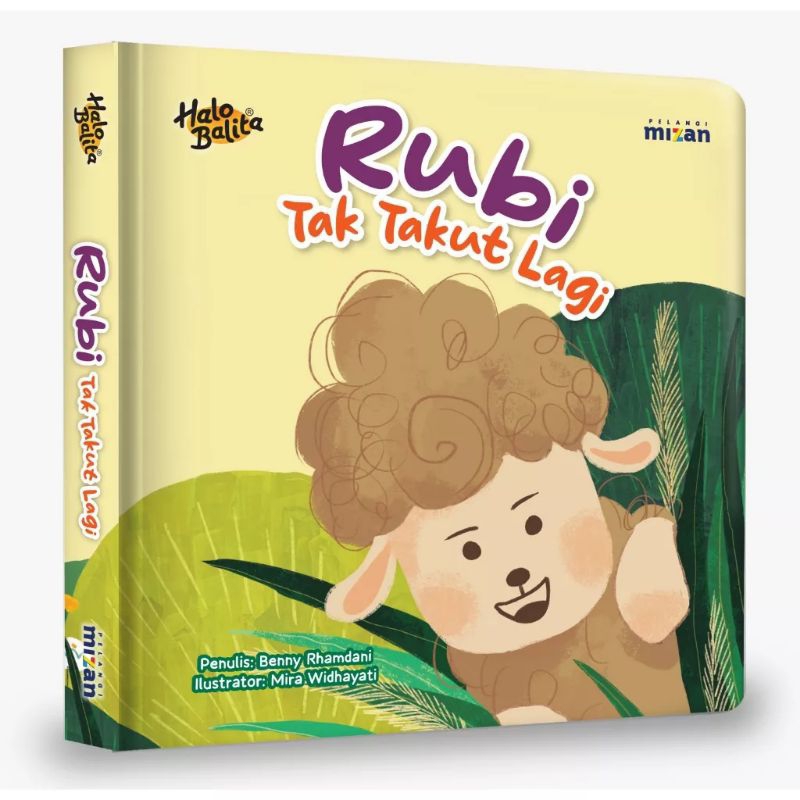 [BUKABUKU STORE] DONGENG HALO BALITA: RUBI TAK TAKUT LAGI (BOARDBOOK)