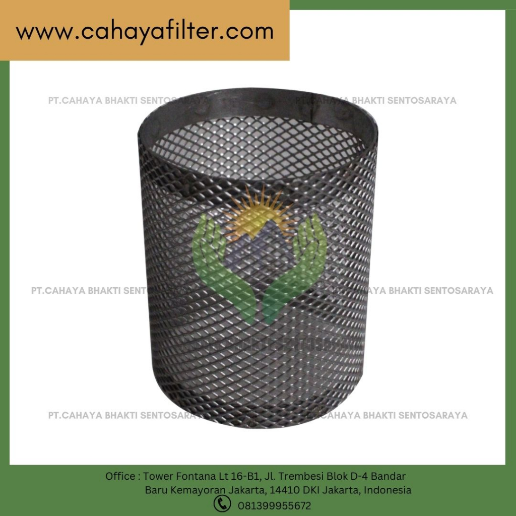 Stainless Steel Perforated Strainer Filter