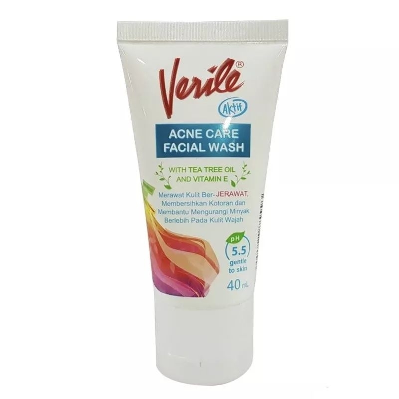 [40ml] Verile Acne Care Facial Wash | Face Cleanser