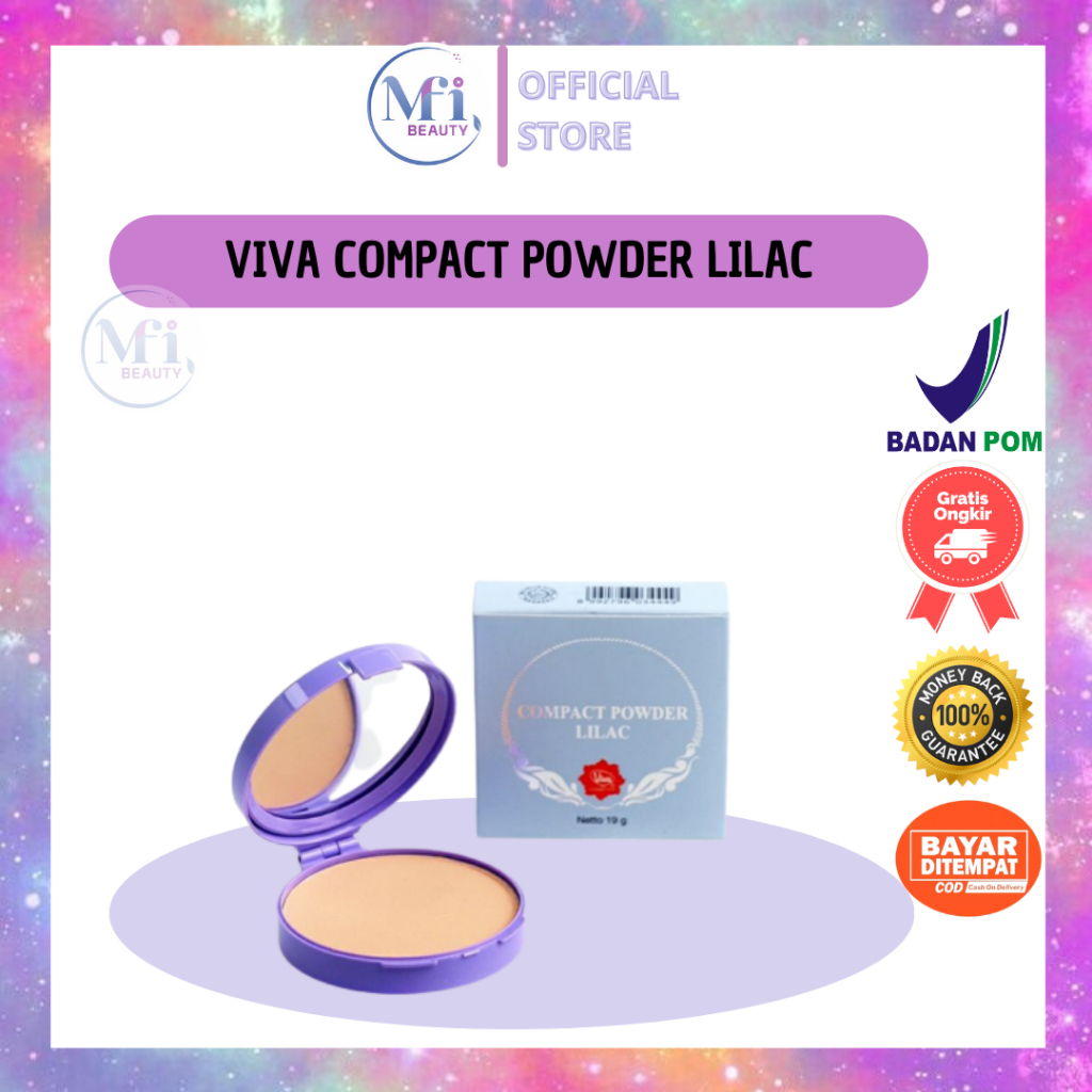 MFI - Viva Compact Powder Lilac | Netto 19gr