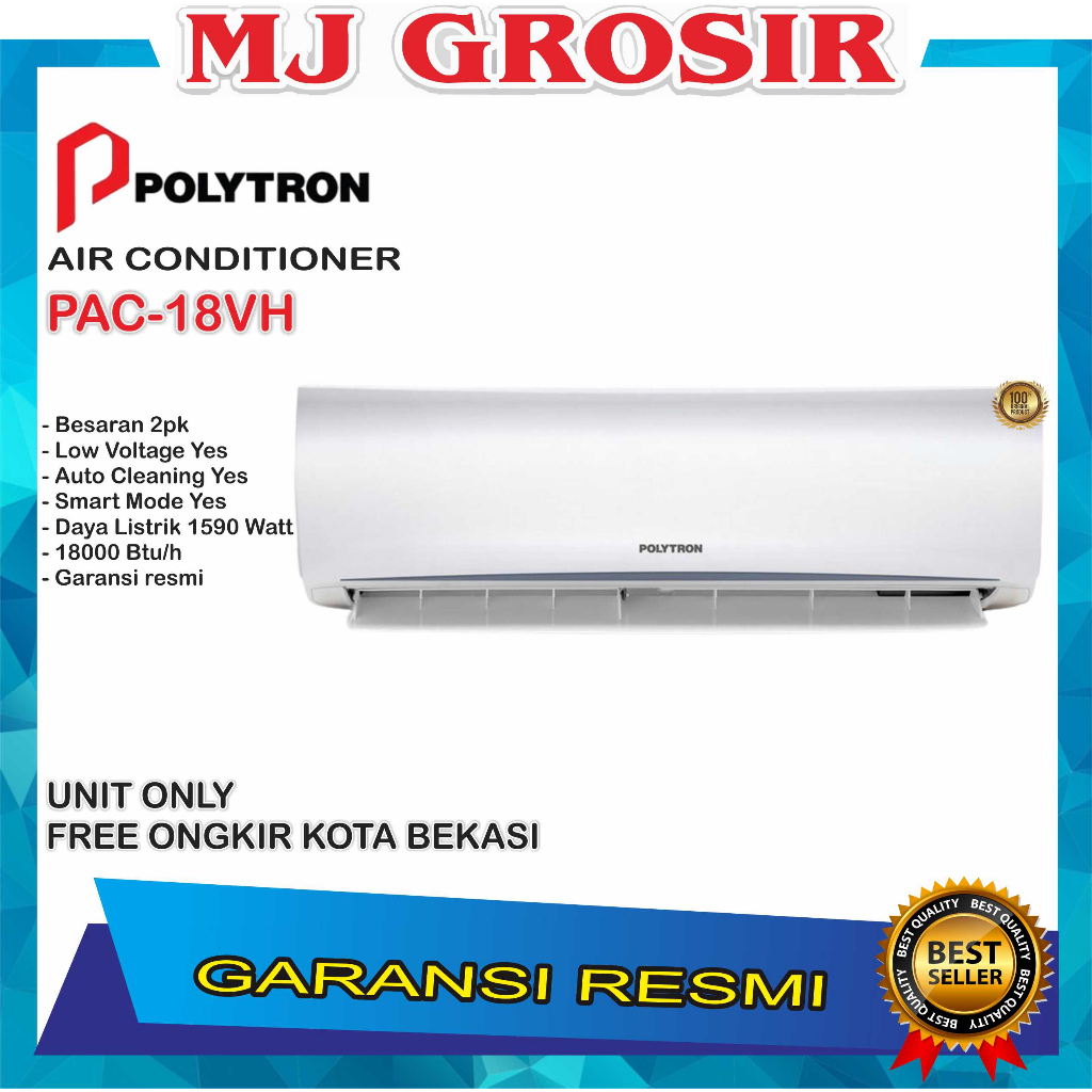 AC POLYTRON PAC 18 VH 2 PK NEUVA ICE DELUXE UNIT ONLY