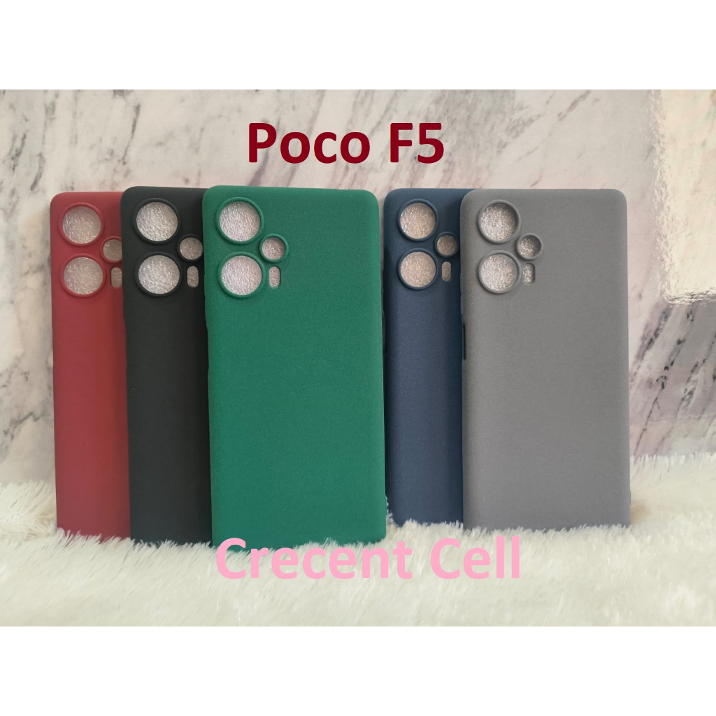 Soft Case Silikon Poco F5 Slim Matte Silikon Sandstone