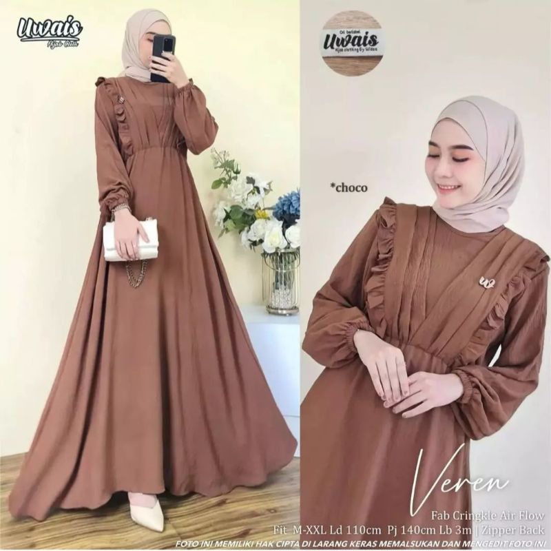 Gamis Airflow - VEREN / ADIBA DRESS //JF7852