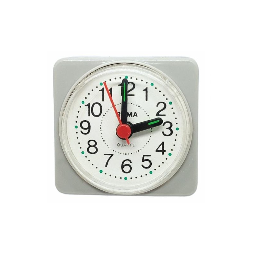 Jam Meja Mini Minimalis Desk Clock Table Clock Jam Mobil Free Baterai