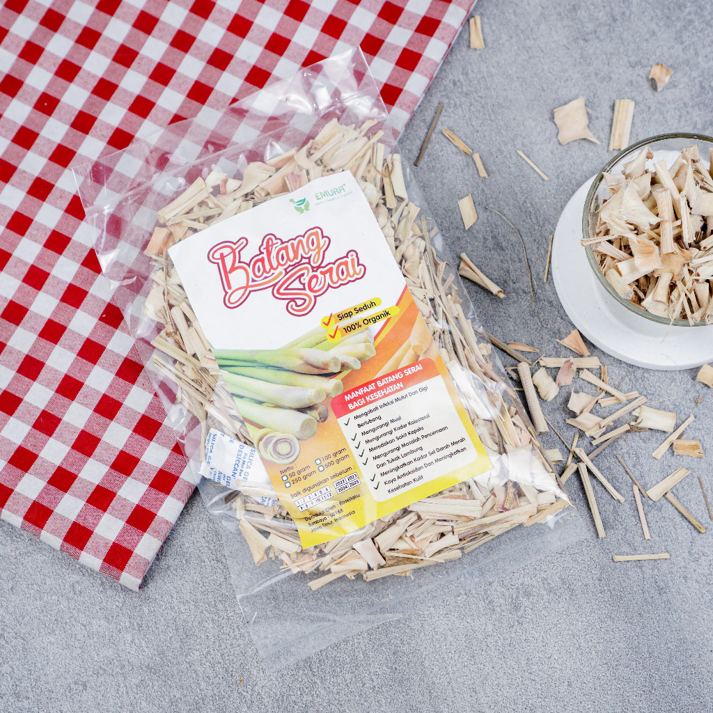 

SEREH KERING IMPORT KWALITAS SUPER OVEN /SERAI KERING /LEMONGRASS TEA