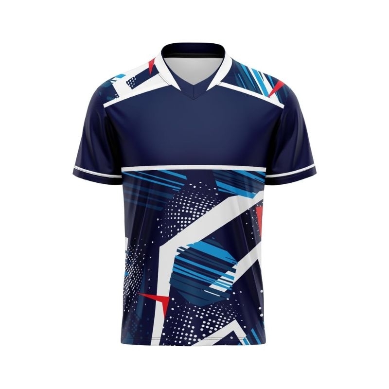 Jersey badminton custom Logo, nama, dan nama team