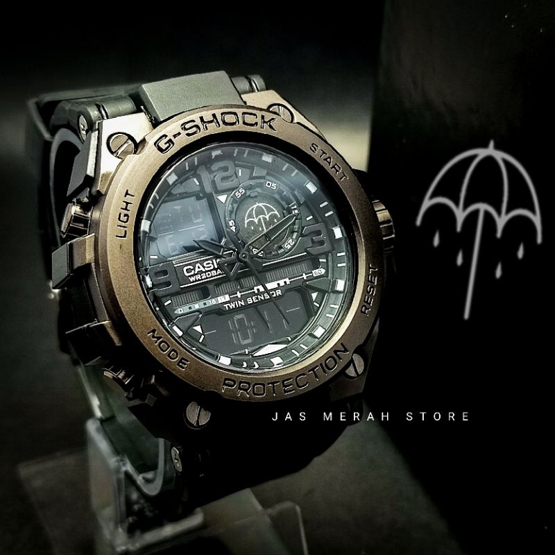 Jam Tangan BMTH Umbrella X G Shock GST Black