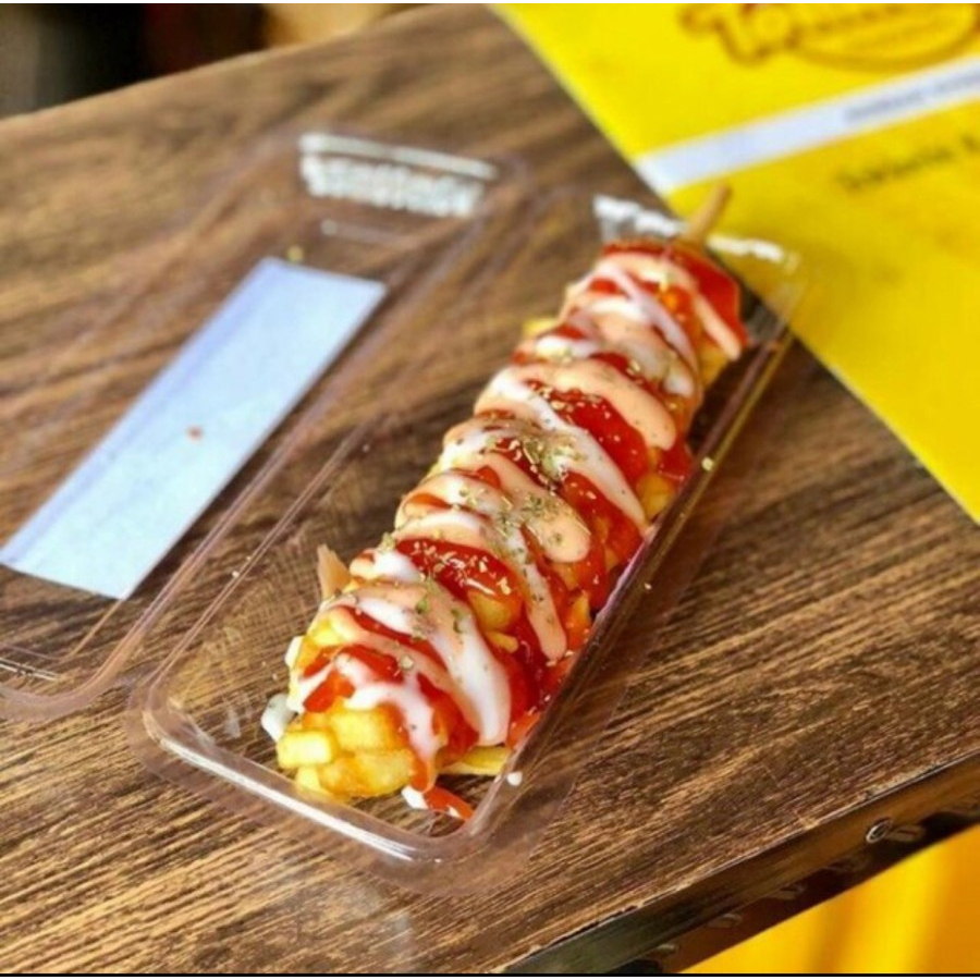 Mika Tray Besar Sosis Hot Dog Sate isi 50 Box Makanan