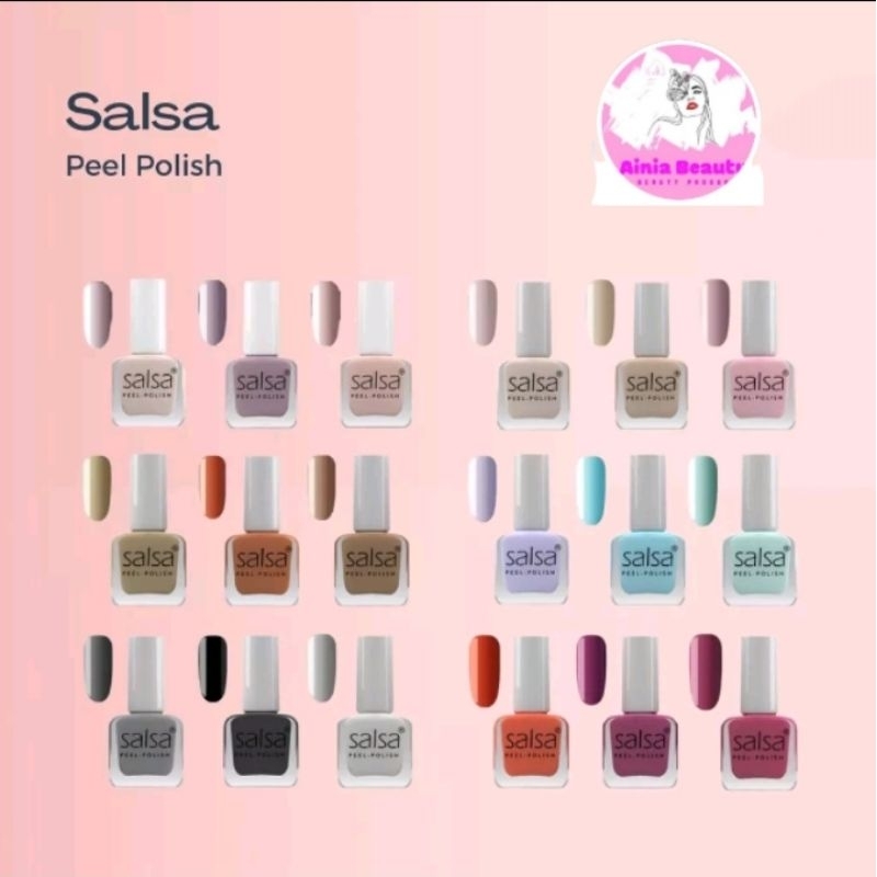 SALSA Peel Polish Florist | Kutek Peel Off