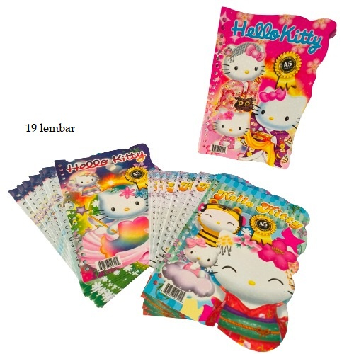 

Kertas Loose Leaf Bergambar Isi 19 Lembar - Refill Binder A5 Fancy