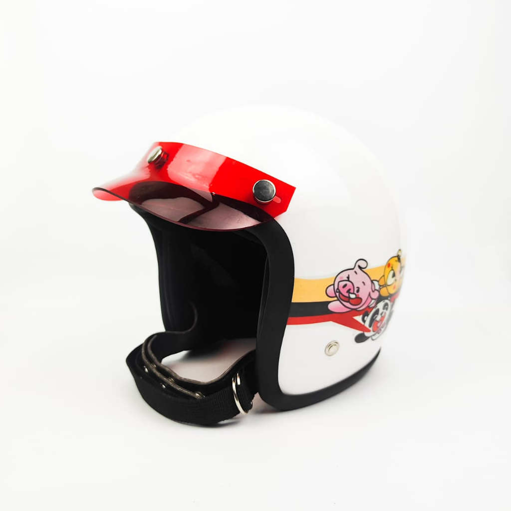 Helm Slim Head Stiker panda eps1 hah helm