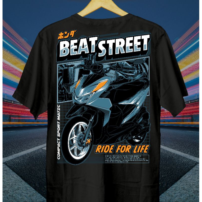 Kaos Motor Beat Street // Kaos Beat Street