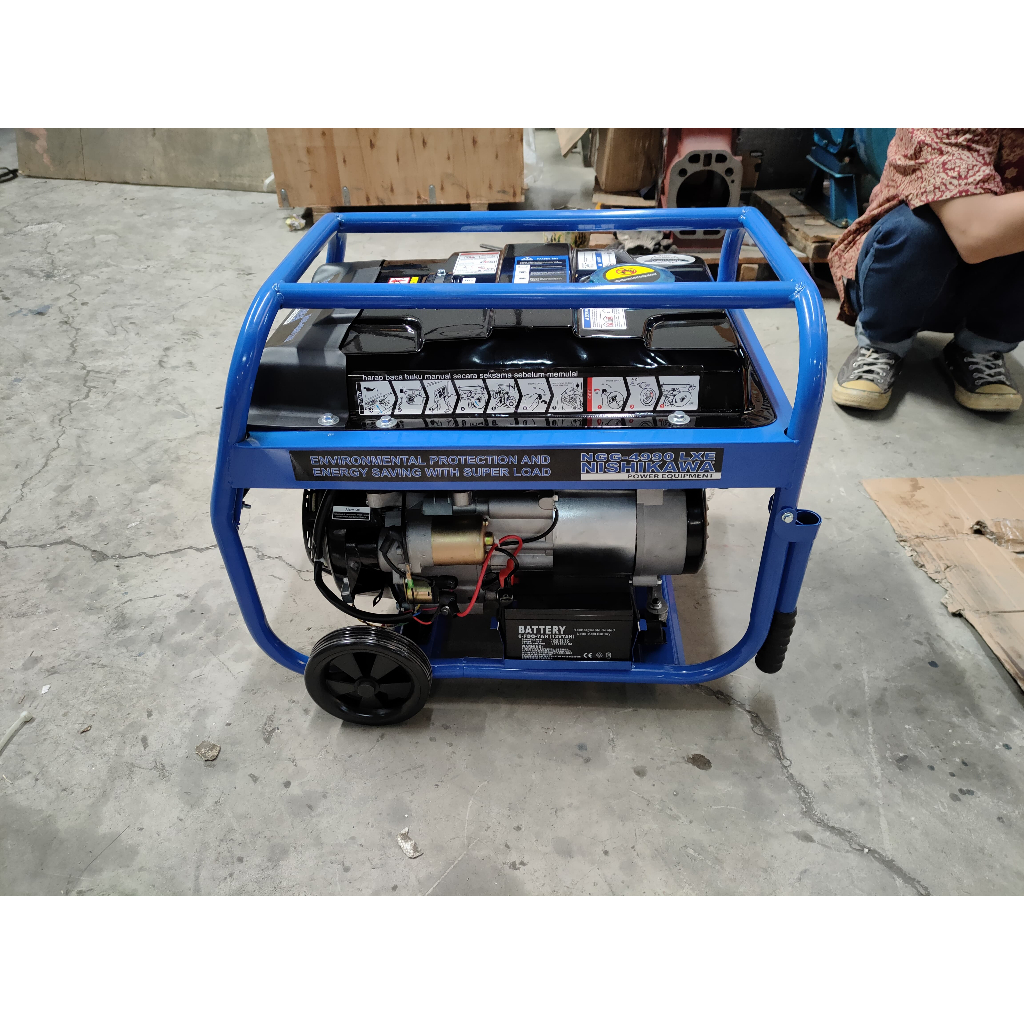 NISHIKAWA GENSET GASOLINE GENERATOR TYPE NGG-4990 LXE 2800 WATT