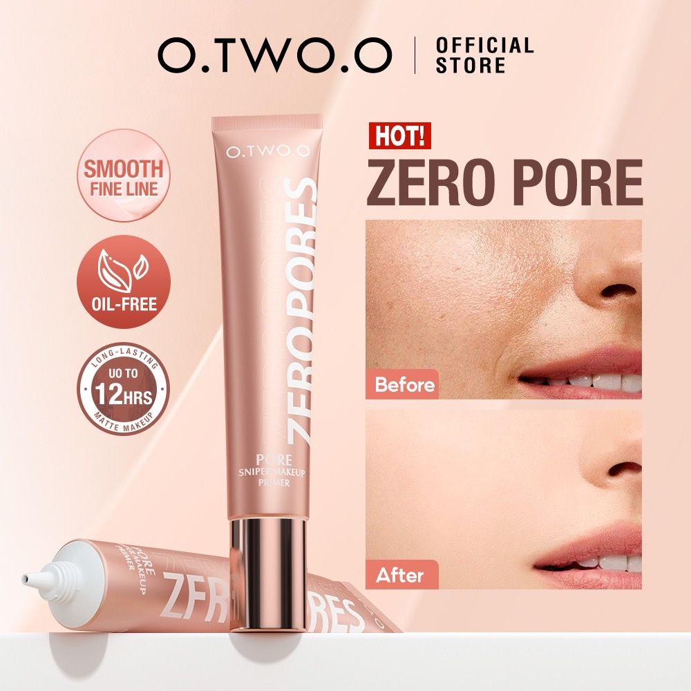 BPOM O.TWO.O Makeup Base Cream Invisible Pore Soft Focus Makeup Primer Make Up OTWOO