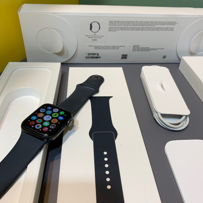 ( iBox ) Apple Watch SE 40mm 44mm Second Mulus Original fullset