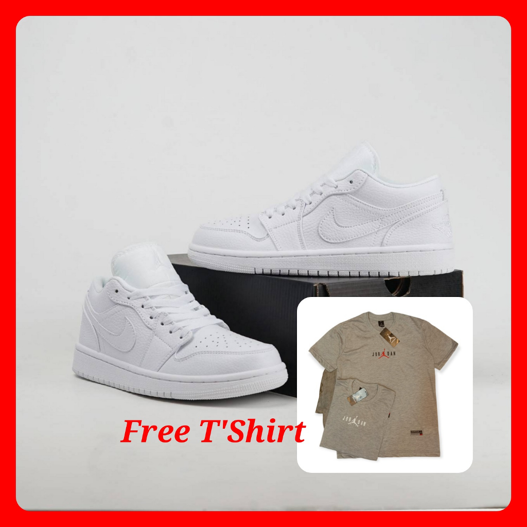 Nike air Jordan low Triple white Original