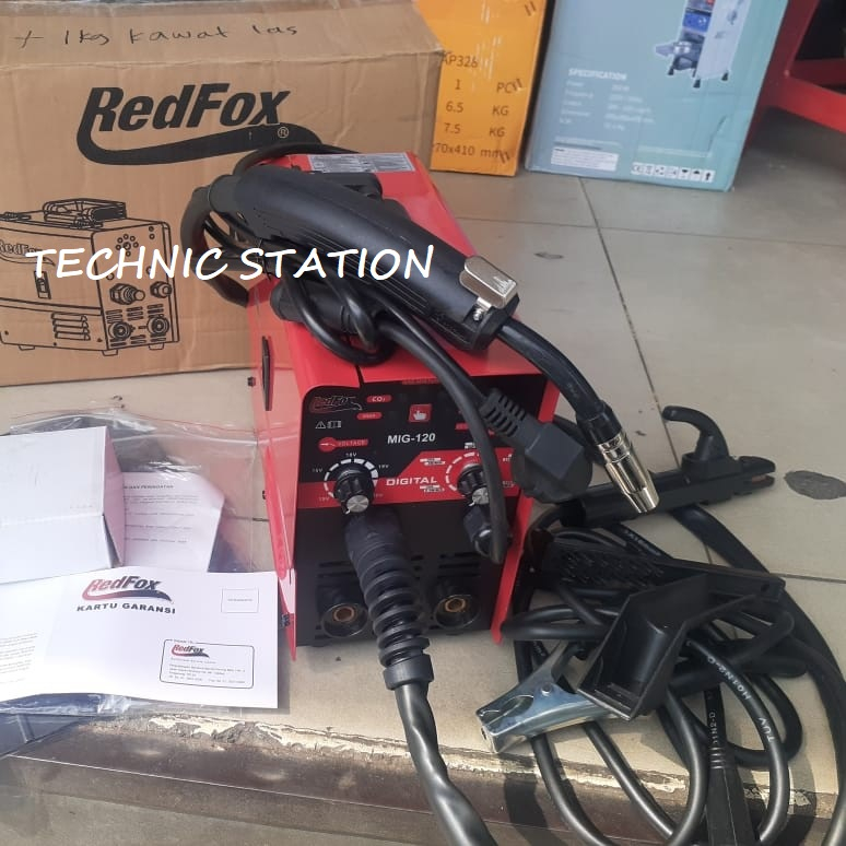 Mesin Las Co2 Trafo Las MIG 120 REDFOX