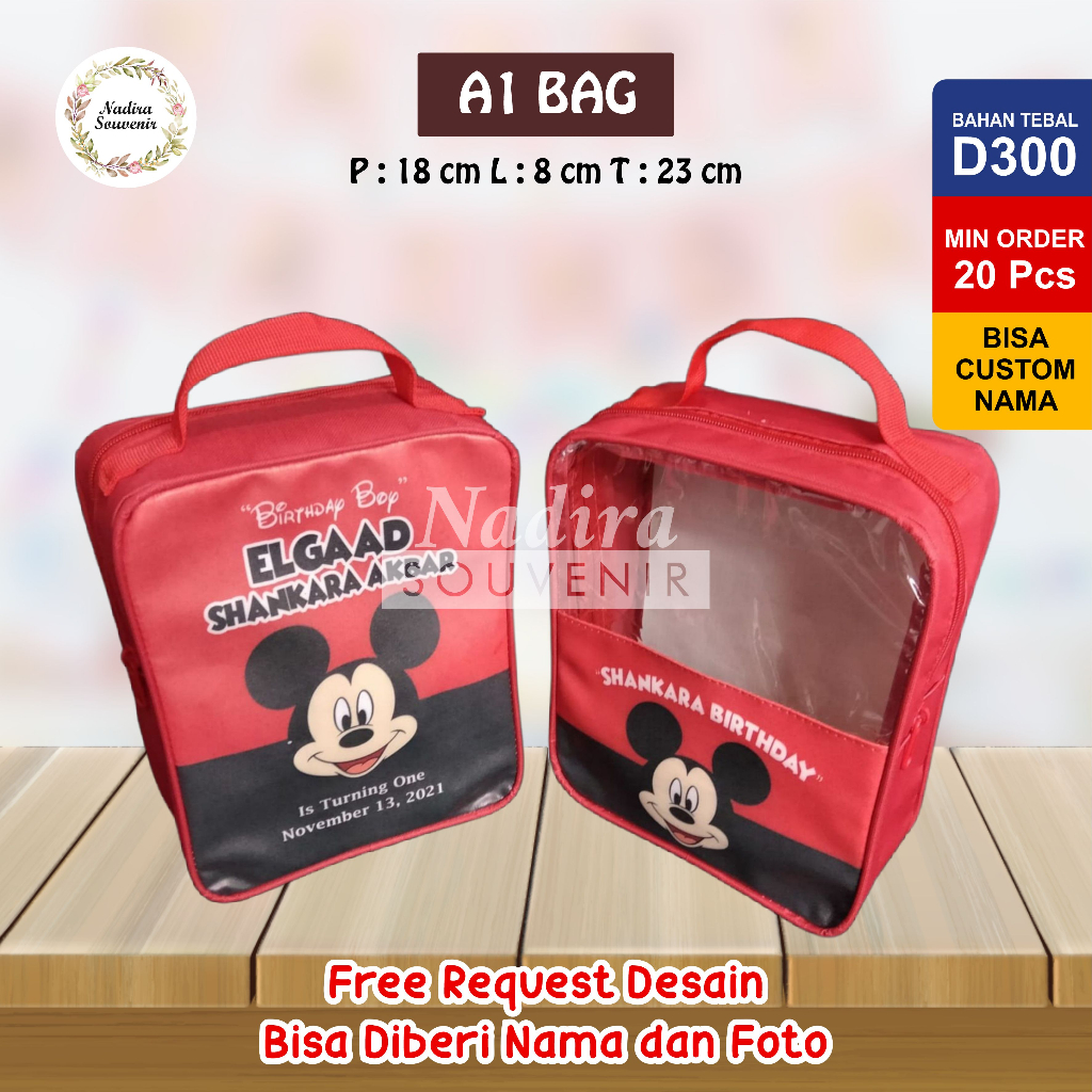 

(PROMO) TAS ULTAH/TAS SOUVENIR ULTAH/TAS ULANG TAHUN/GOODIE BAG ULTAH/TAS PARTUS/TAS SOUVENIR ANAK/TAS MURAH/FREE DESAIN