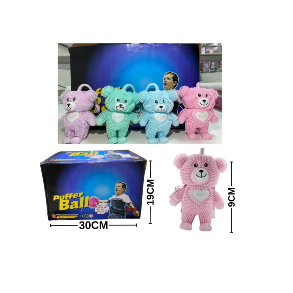 Mainan AnAk UBUR-UBUR BONEKA Bola Lampu Yoyo Karet Ubur-Ubur Beruang