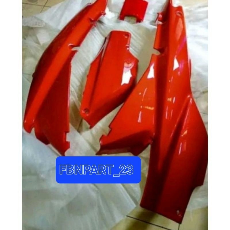 cover body honda supra x lama/supra fit lama merah