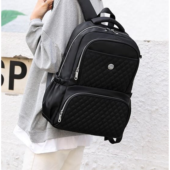 RANSEL WANITA JUMBO CHIBAO BISA MUAT LAPTOP UKURAN 14 INCH 04#