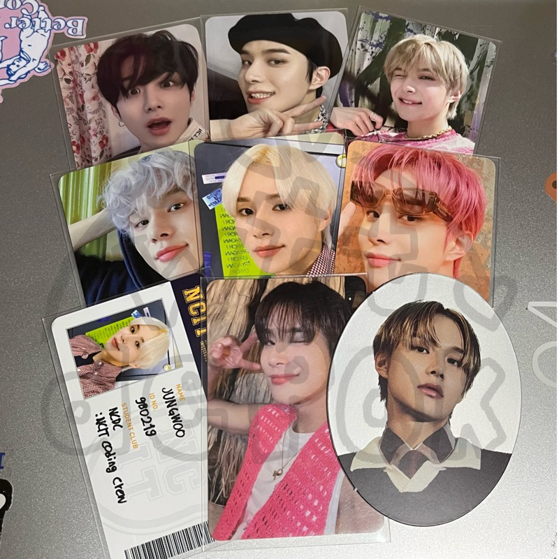 Jungwoo Photocard jw Hohot kihno 1st player favorite lets play ball ncit slow acid