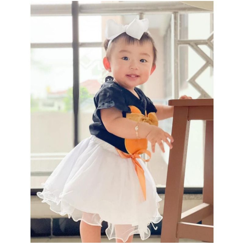 [0-18M] Setelan Rok tutu gotik fashion anak bayi perempuan Tutu MINNIE MOUSE GLAMOUR / hampers gift baby girl / setelan rok tutu bayi premium megar