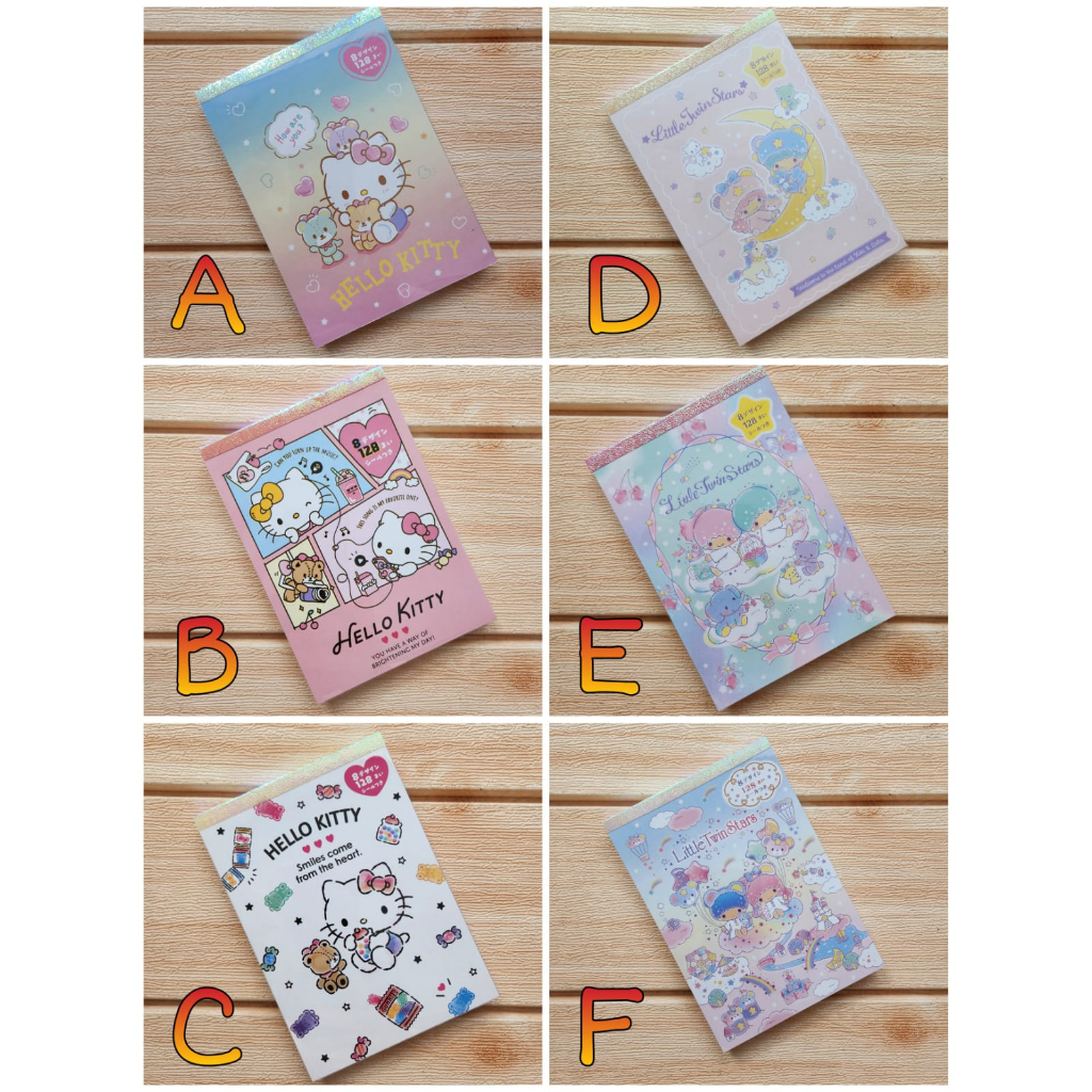 

NOTEBOOK SOBER KARAKTER MELODY KUROMI ISI SEKITAR 128 LBR (10X15)