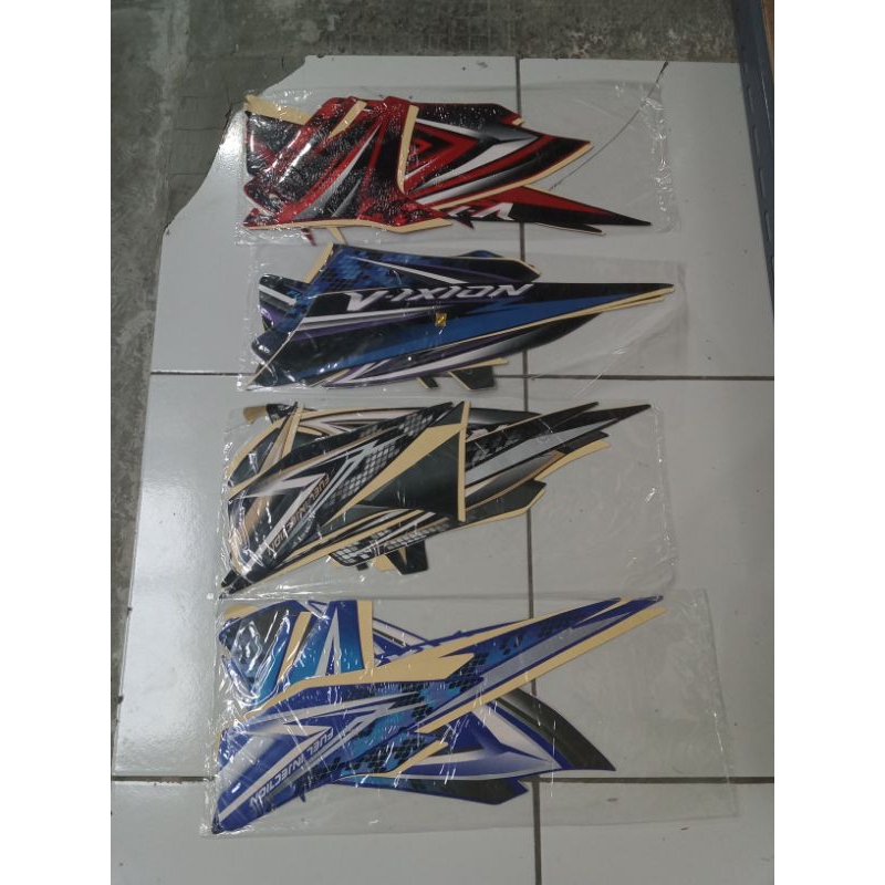 Striping Stiker Bodi Lis Yamaha Vixion 2008 Vixion old 2008