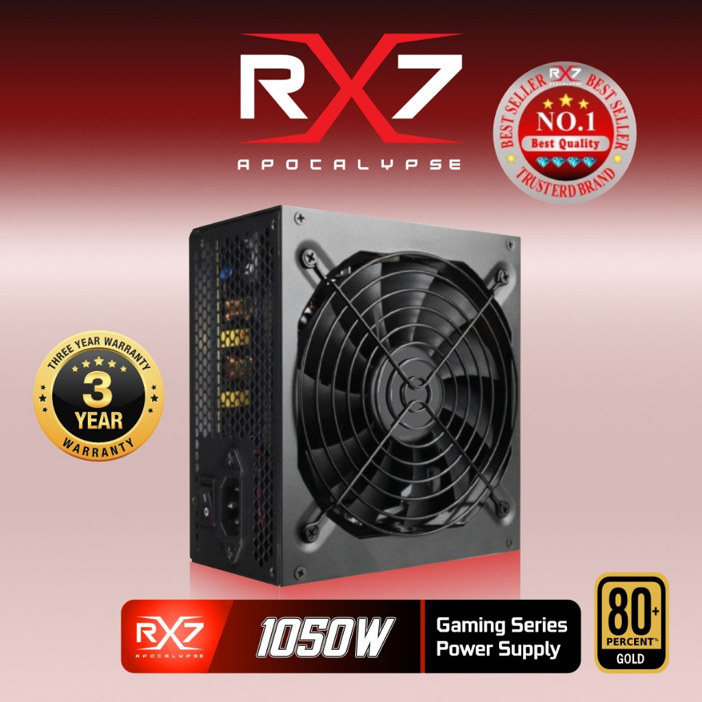 PSU / POWER SUPPLY RX7 1050W GOLD PLUS PURE CAPACITY