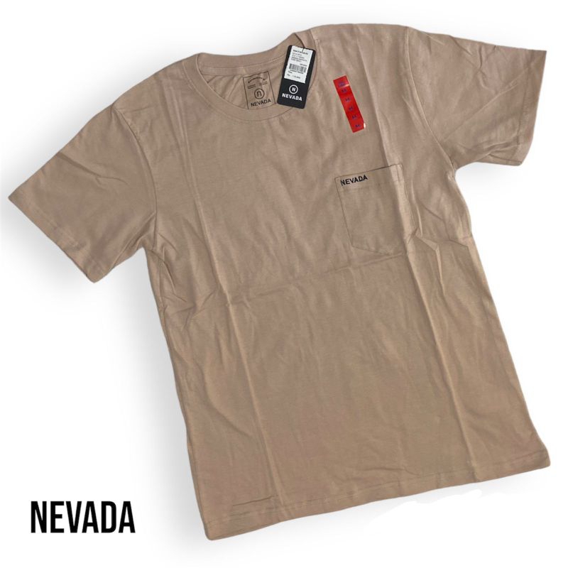 NEVADA KAOS KANTONG POLOS UNISEX