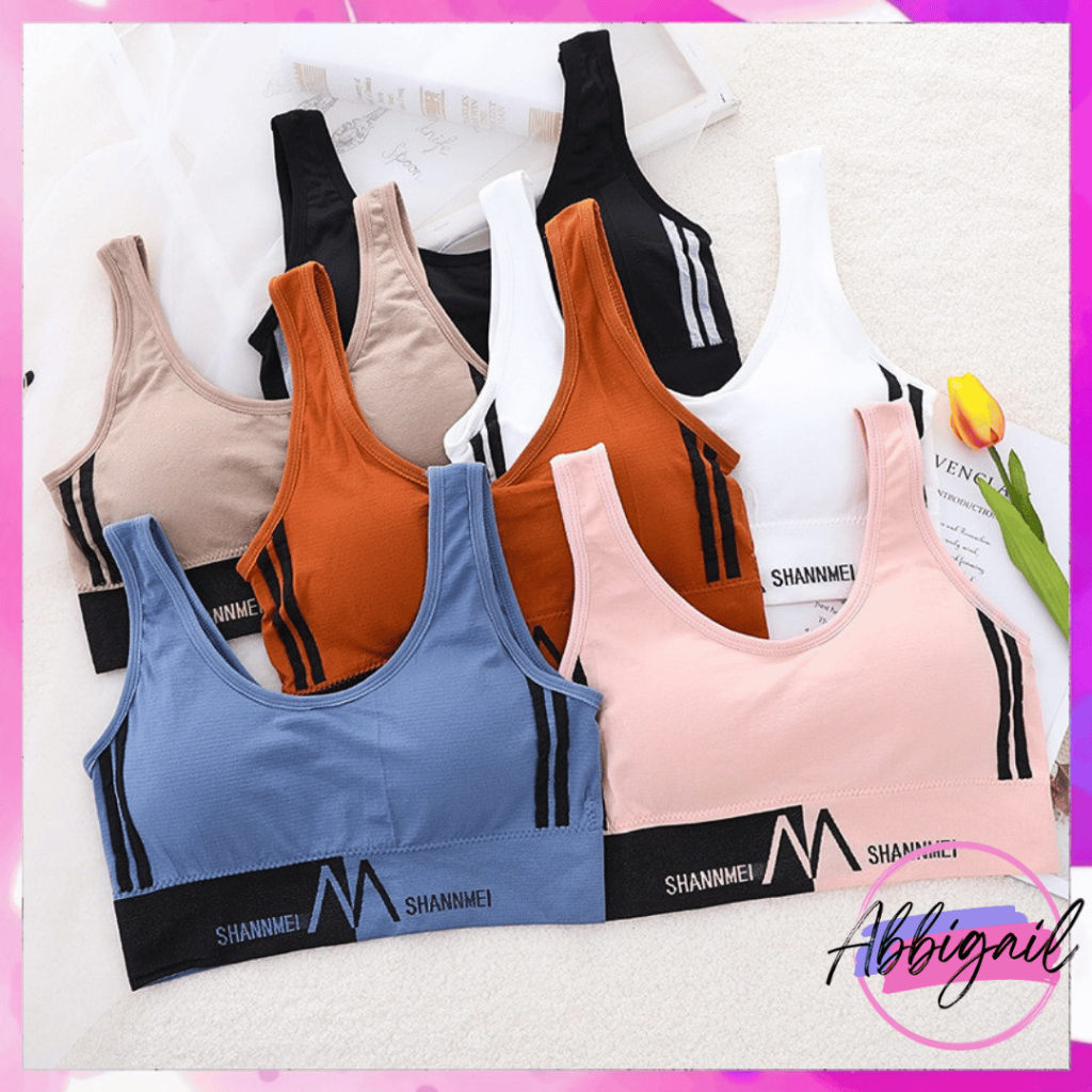 Tank Top Wanita Pakaian Dalam Sport Bra Olahraga Sexy Bahan Katun 5010