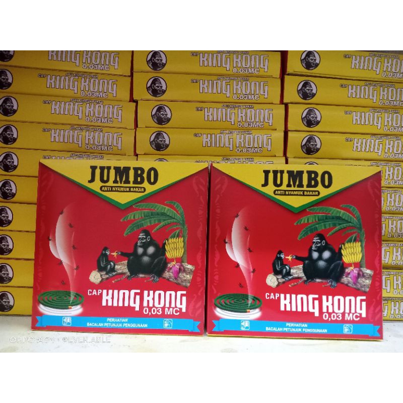 JUMBO CAP KING KONG OBAT NYAMUK BAKAR