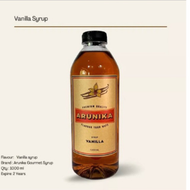 

Vanilla Syrup ARUNIKA