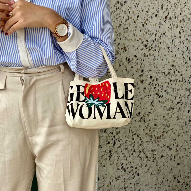 GNTLE WOMEN TOTEBAG