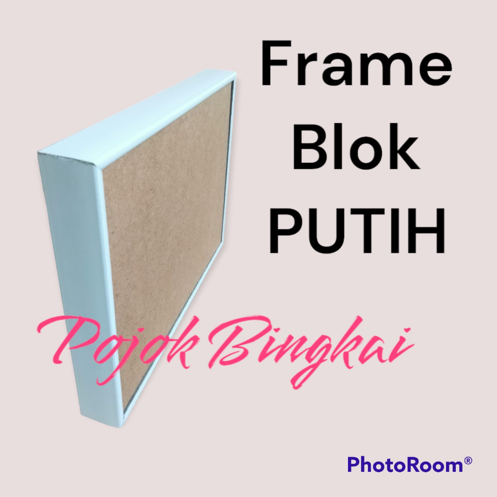 cetak foto FRAMEBLOK ukuran 20x25 10R/cetak foto plus bingkai