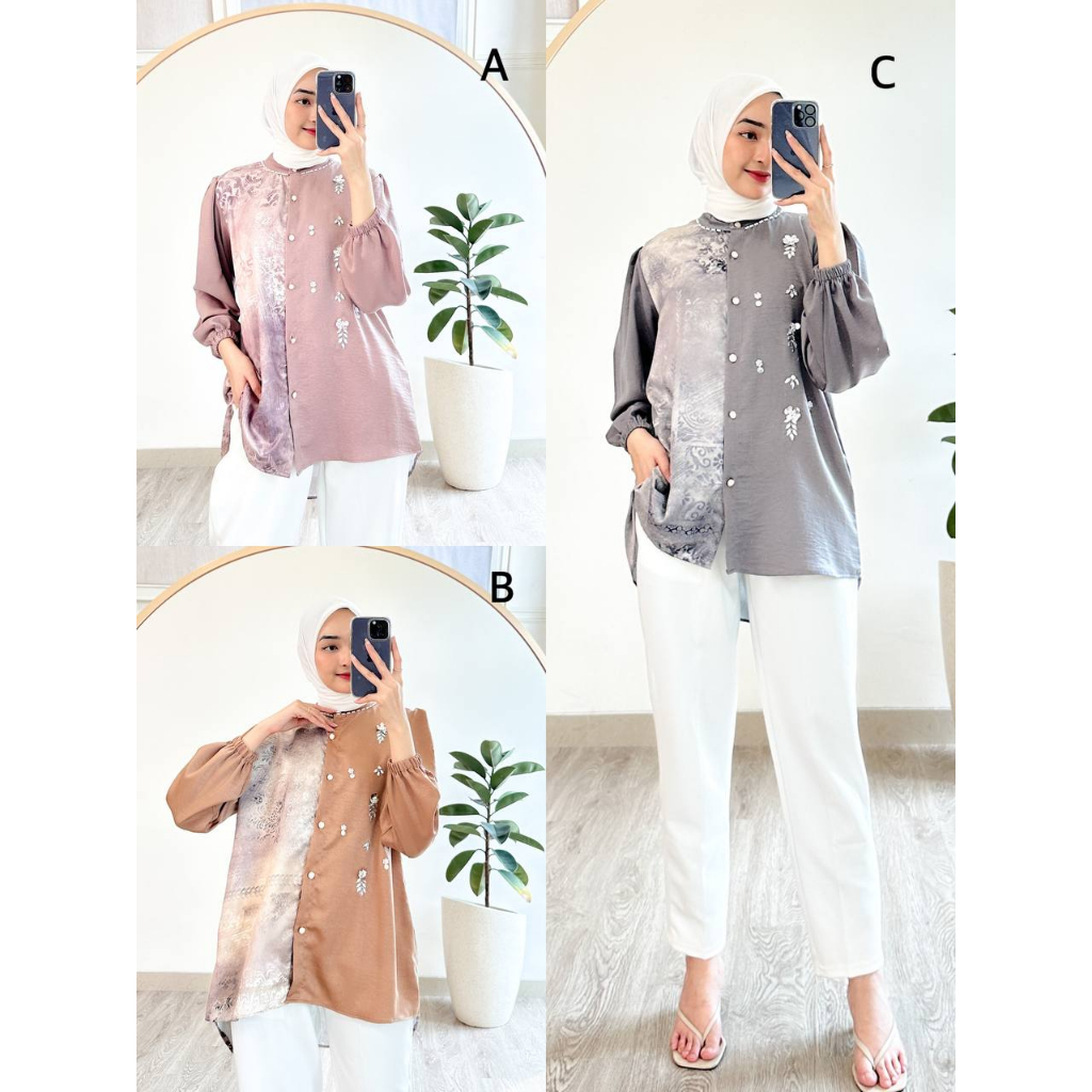 SEANNA BASIC/ SONYA BASIC/ATRIS BASIC ATASAN SHIMER GLAMOUR