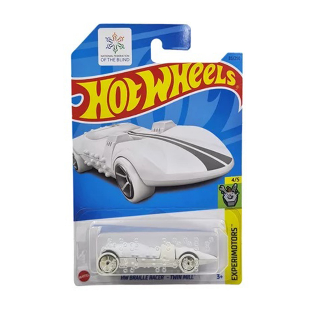 Discast Car Hot Wheels HW Braille Racer Twin Mill Experimotors