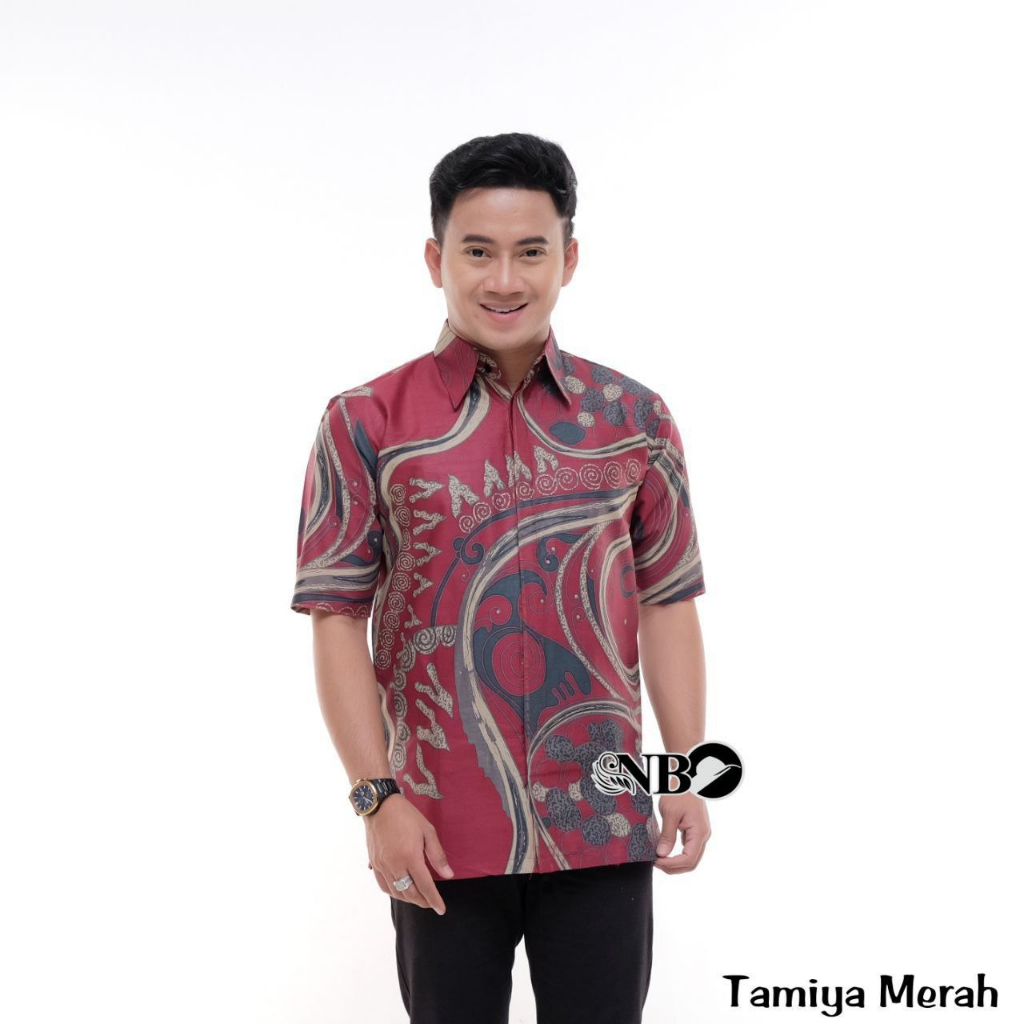 Batik Couple Modern Atasan Blouse Batik Kerja Kantor Wanita Seragam Batik M L XL XXL