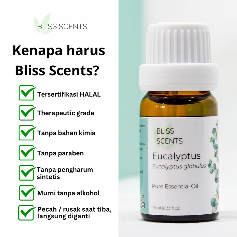 BLISS SCENTS Paket Sweet Citrus (Orange, Tangerine, Grapefruit) Essential Oil 100% Murni