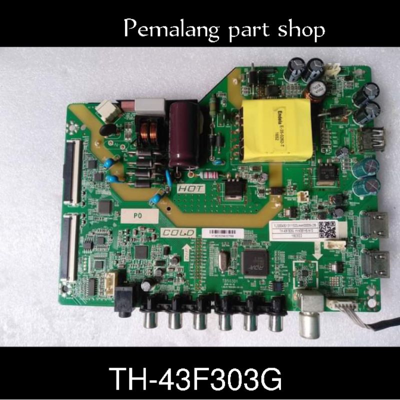 MB MOTHERBOARD TV PANASONIC TH-43F303G 43F303G 43F303
