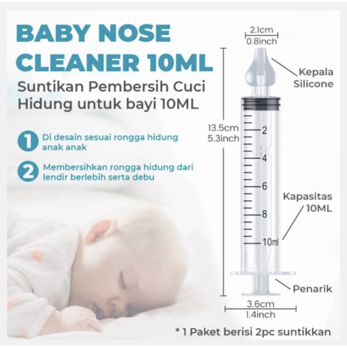 Baby nose cleaner / penyedot ingus anak bayi - 1pcs