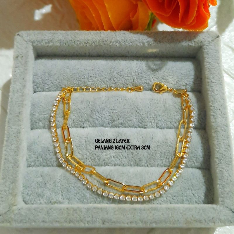 gelang 2 layer